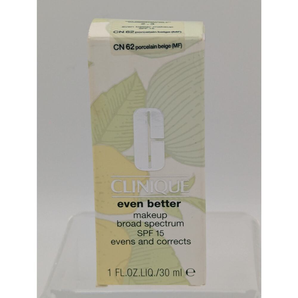 💜Clinique Even Better Foundation SPF15 CN 62 Porcelain Beige – Discontinued NWT